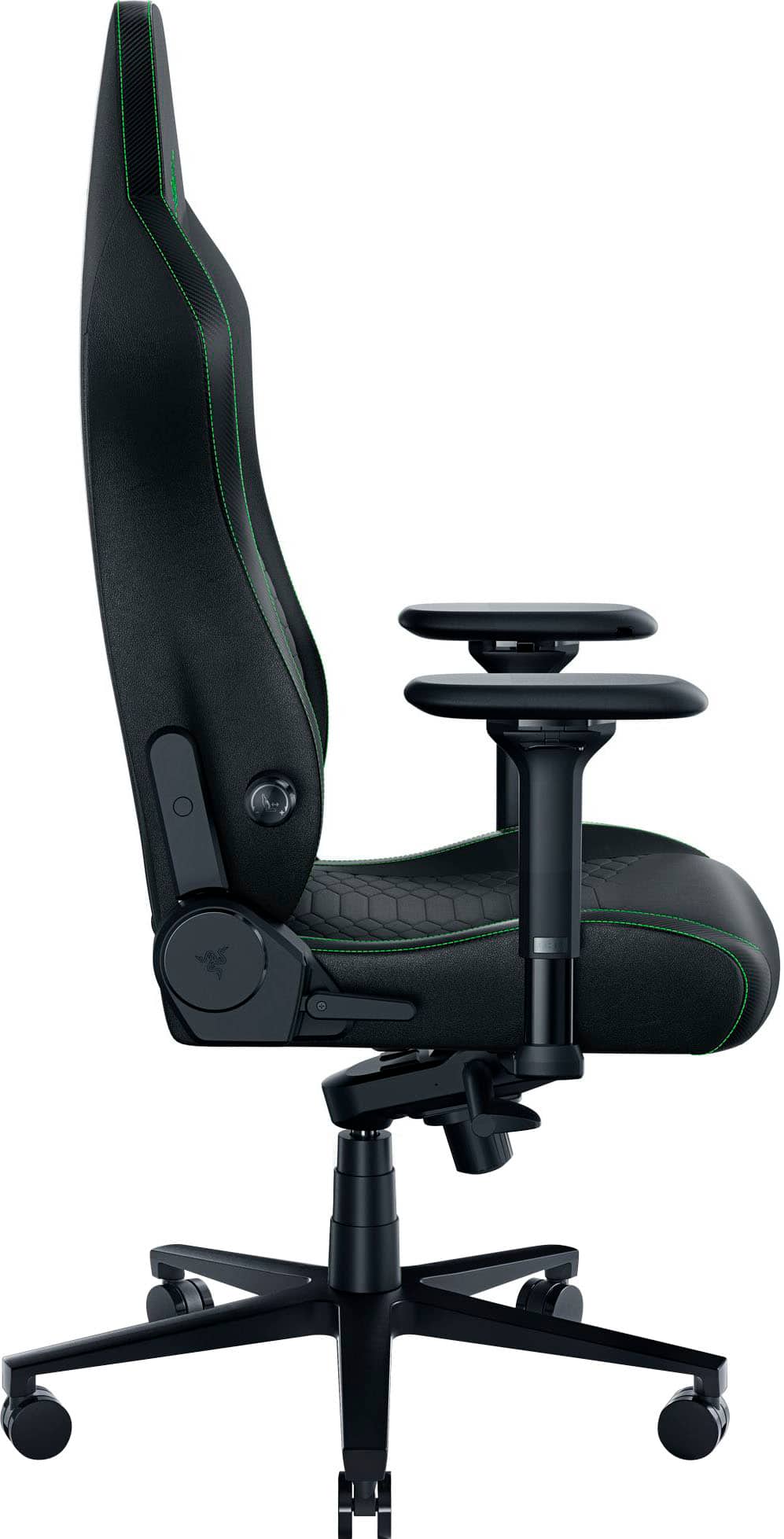 Alt View 19. Razer - Iskur V2 Gaming Chair with Adaptive Lumbar Support - Black/Green.