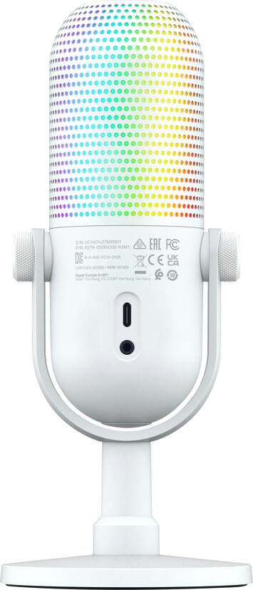 Razer Seiren V3 Chroma ホワイト Razer Seiren V3 Chroma Condenser USB Microphone White RZ19
