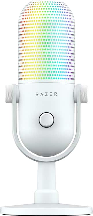 Razer Seiren V3 Chroma Condenser USB Microphone White - Best Buy Razer Seiren V3 Chroma Condenser USB Microphone White - Best Buy