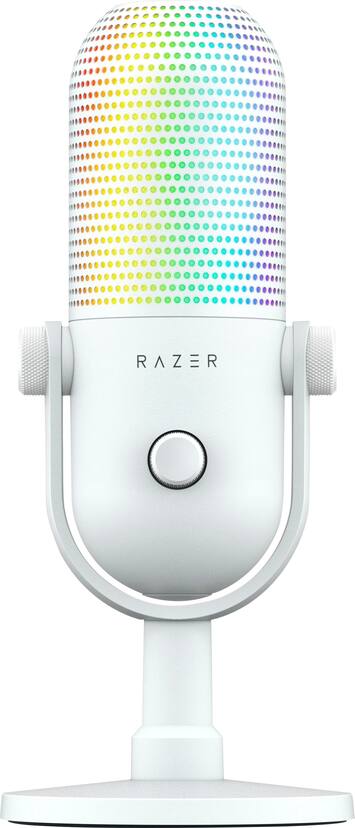 Razer Seiren V3 Chroma ホワイト Razer Seiren V3 Chroma Condenser USB Microphone White RZ19