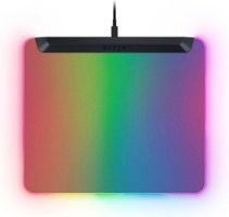 Razer - Firefly V2 Pro Micro-Textured Surface Gaming Mouse Pad with Chroma RGB Lighting - Black - Front_Zoom
