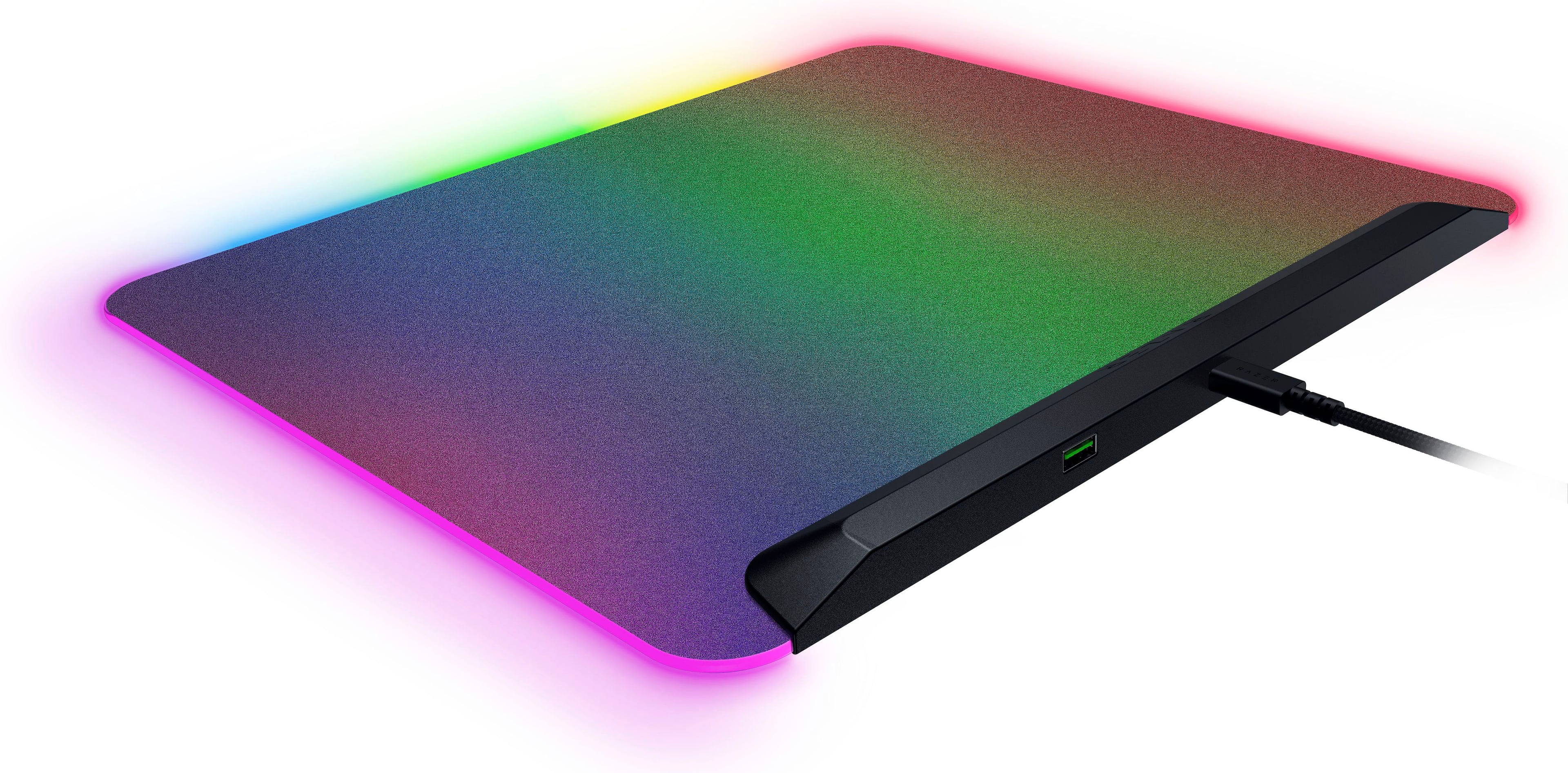 Alt View 20. Razer - Firefly V2 Pro Micro-Textured Surface Gaming Mouse Pad with Chroma RGB Lighting - Black.