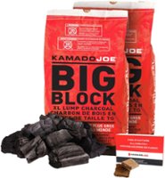 KAMADO JOE - 2 Bags Lump Charcoal+1 box Fire Starter - Black - Angle_Zoom