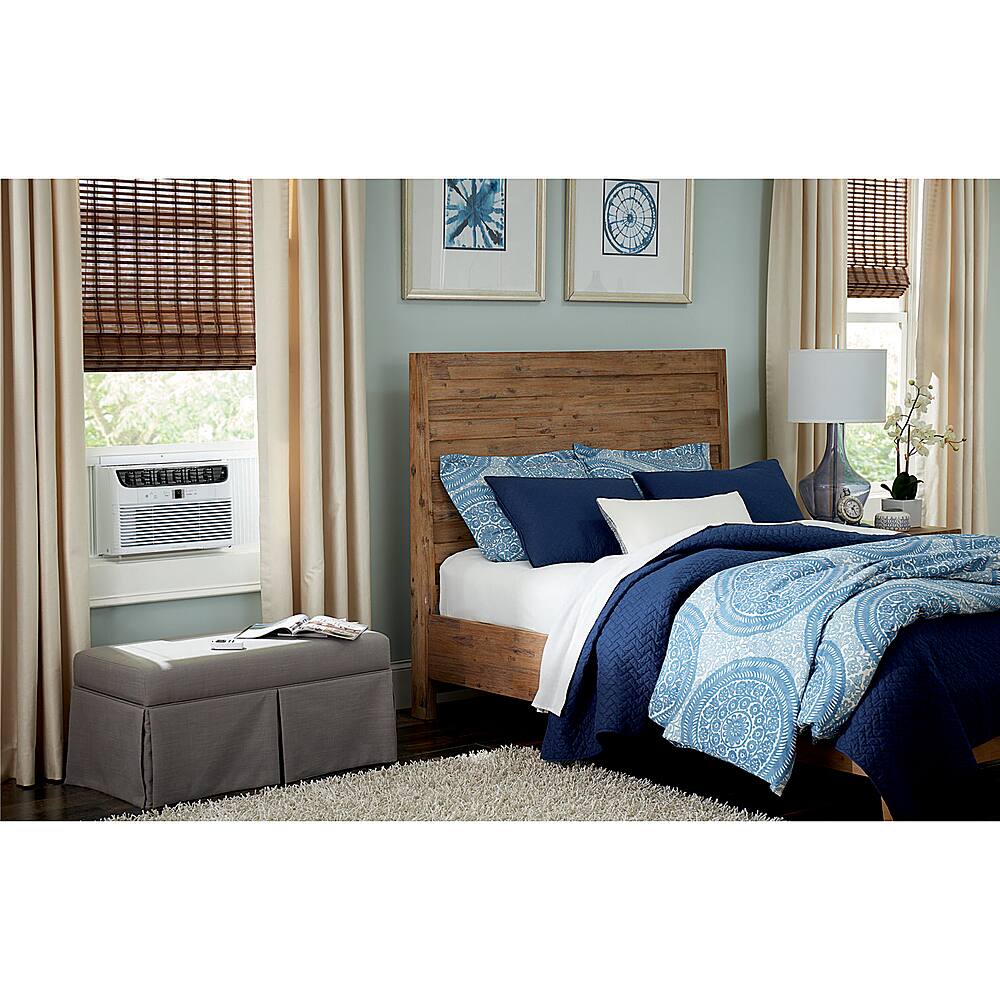 Angle. Frigidaire - 8,000 BTU Window Air Conditioner with Remote - White.