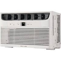 Frigidaire - 8,000 BTU Window Air Conditioner with Remote - White - Front_Zoom