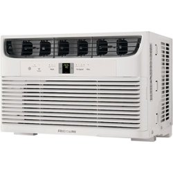 Frigidaire - 8,000 BTU Window Air Conditioner with Remote in White - White - Front_Zoom