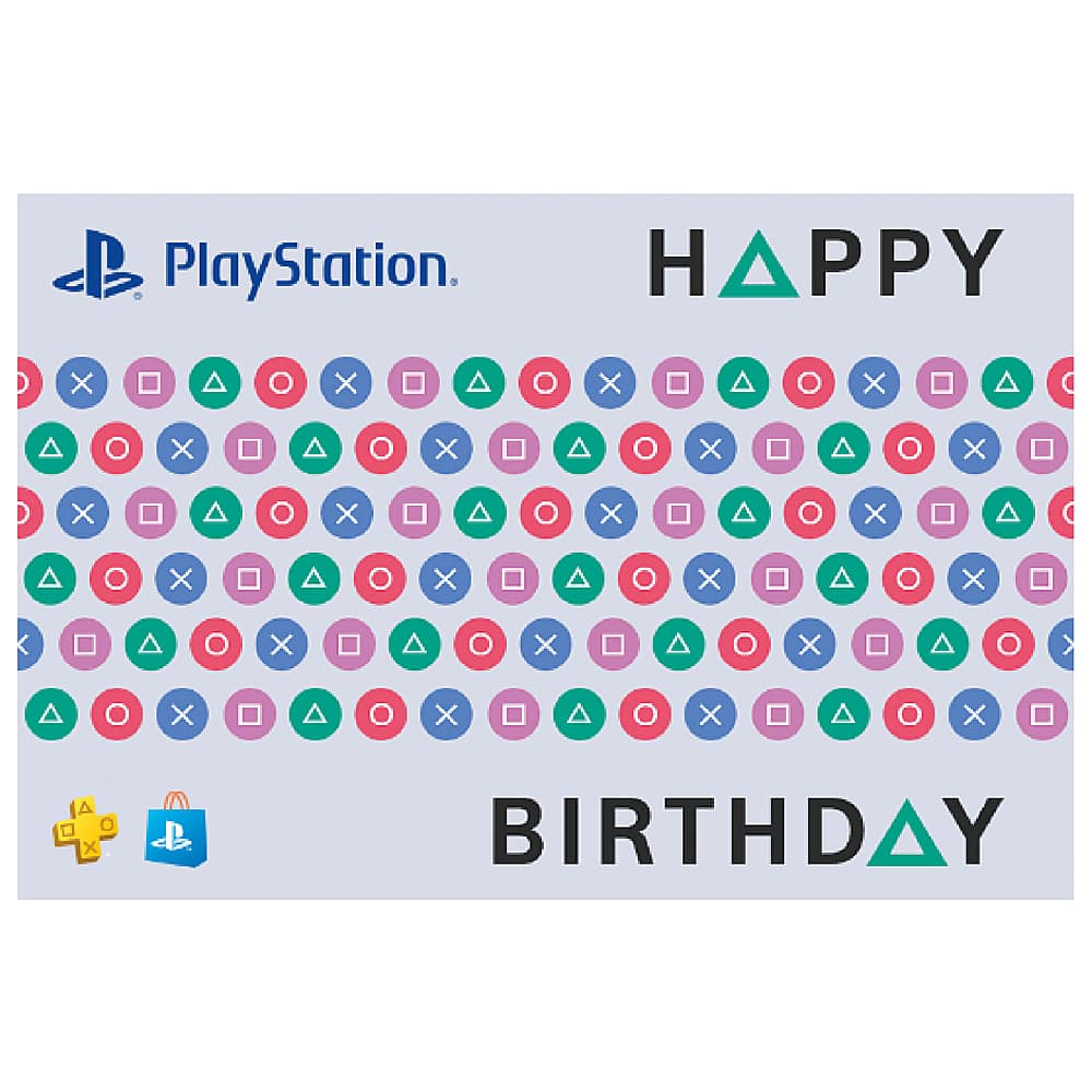 Sony PlayStation Store Birthday 50 Gift Card Digital