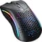 Glorious - Model D 2 Wireless Optical RGB Gaming Mouse with 6 Programmable Buttons - Wireless - Matte Black