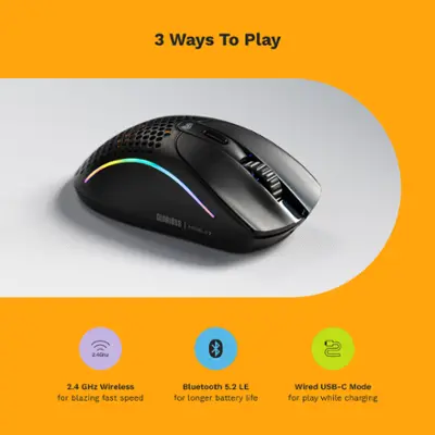 Glorious Model D 2 Wireless Optical RGB Gaming Mouse with 6 Glorious Model D 2 Wireless Optical RGB Gaming Mouse with 6