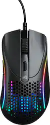 Glorious - Model D 2 Wired Optical RGB Gaming Mouse with 6 Programmable Buttons - Wired - Matte Black - Front_Zoom