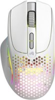 Glorious - Model I 2 Ultra Lightweight Wireless Optical Gaming Mouse with 9 Programmable Buttons - Matte White - Front_Zoom