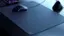 Alt View 13. Glorious - Elements Ice Hybrid Glass Gaming Mouse Pad (Large) - Black.