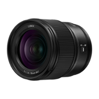 Panasonic - LUMIX S 18mm F1.8 Interchangeable Lens L-Mount Compatible for LUMIX S Series Cameras - Black - Front_Zoom