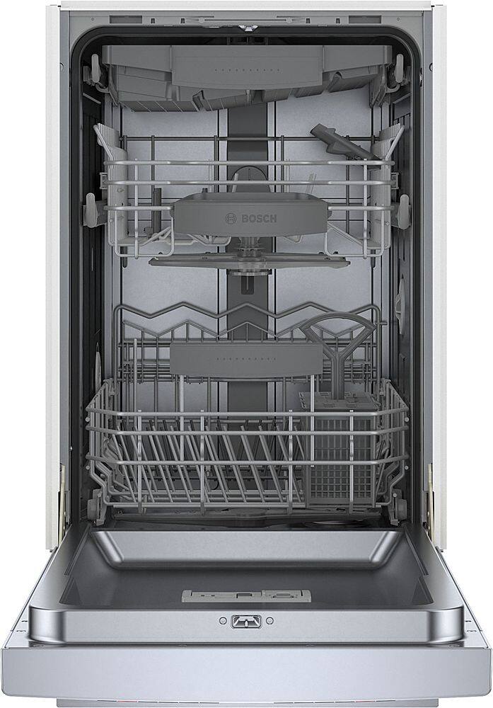 Alt View 15. Bosch - 800 Series 18" ADA Front Control Smart Built-In Stainless Steel Tub Dishwasher with 3rd Rack, 44 dBA - Stainless steel.
