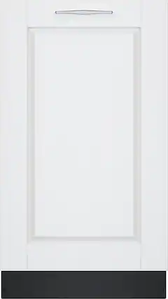 Front. Bosch - 800 Series 18" ADA Top Control Smart Built-In Stainless Steel Tub Dishwasher with 3rd Rack, 44 dBA - Custom Panel Ready.