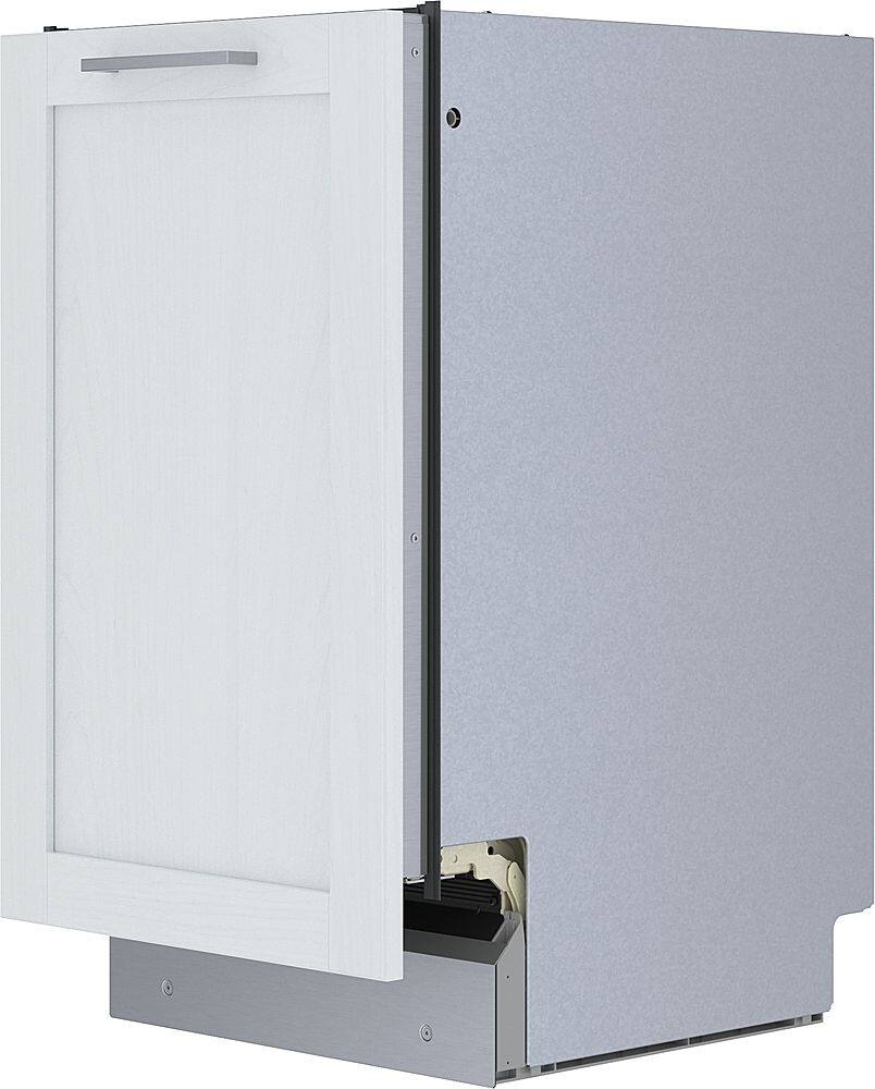 Left. Bosch - 800 Series 18" ADA Top Control Smart Built-In Stainless Steel Tub Dishwasher with 3rd Rack, 44 dBA - Custom Panel Ready.