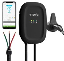 Emporia - EV Charger / Hardwire/ NACS - Black - Front_Zoom