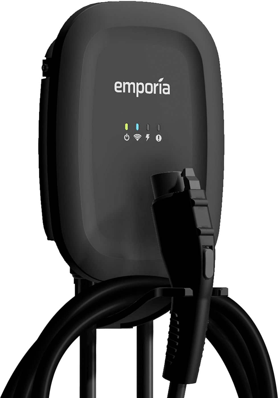 Emporia J1722 Level 2 Nema 14-50 Electric Vehicle (EV) Charger with Load  Management Black EMC1V2-B-N-J-2P-WH - Best Buy