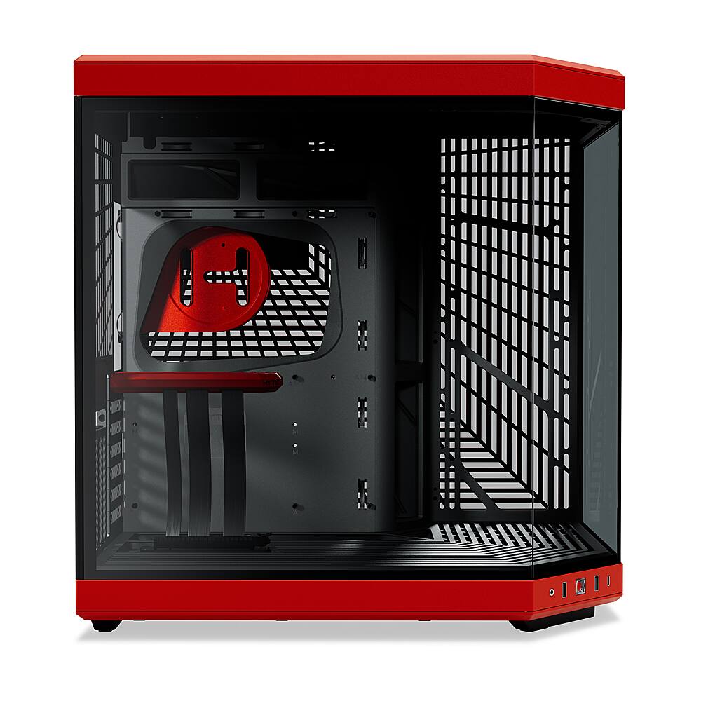 Alt View 12. HYTE - HYTE Y70 ATX Mid-Tower Case - Black/Red.