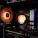 Alt View 11. iBUYPOWER - iBUYPOWER - AW4 360mm Radiator CPU Liquid Cooler (3 x 120mm Core Fans) with RGB Display - Black.