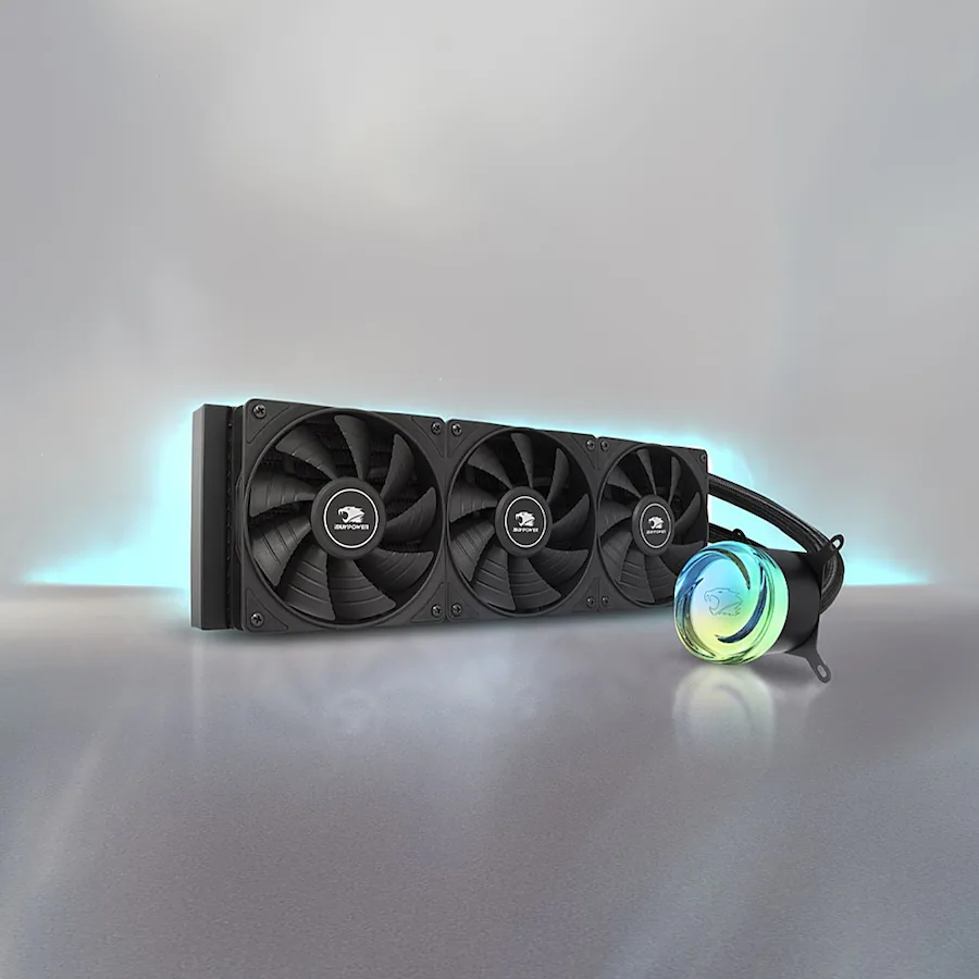 Ibuypower Rgb Fans Control iBUYPOWER AW4 360mm Radiator CPU Liquid Cooler (3 x 120mm Core Fans ...
