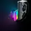 Alt View 13. HYTE - HYTE - THICC Q60 240mm Radiator AIO CPU Liquid Cooler With 5" Ultraslim IPS Display - Powered By Nexus Link - White.