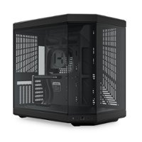 HYTE Y70 ATX Mid-Tower Case - Black - Front_Zoom