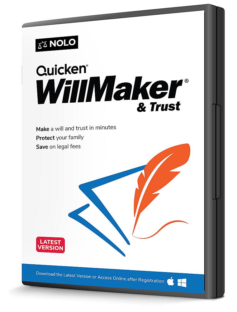 Individual Software Quicken WillMaker & Trust Mac OS, Windows ...