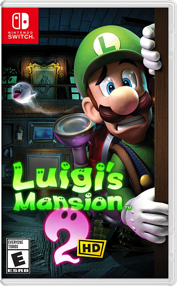 Luigi’s Mansion 2 HD - Nintendo Switch – OLED Model, Nintendo Switch, Nintendo Switch Lite - Front_Zoom