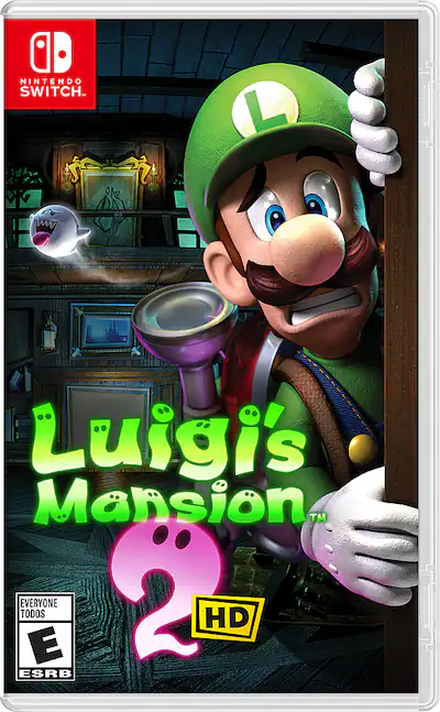 Mario Switch Lite Luigi Luigi's Mansion HD Nintendo Switch – OLED