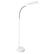 Front. OttLite - 13w Wingshade Floor Lamp - White.