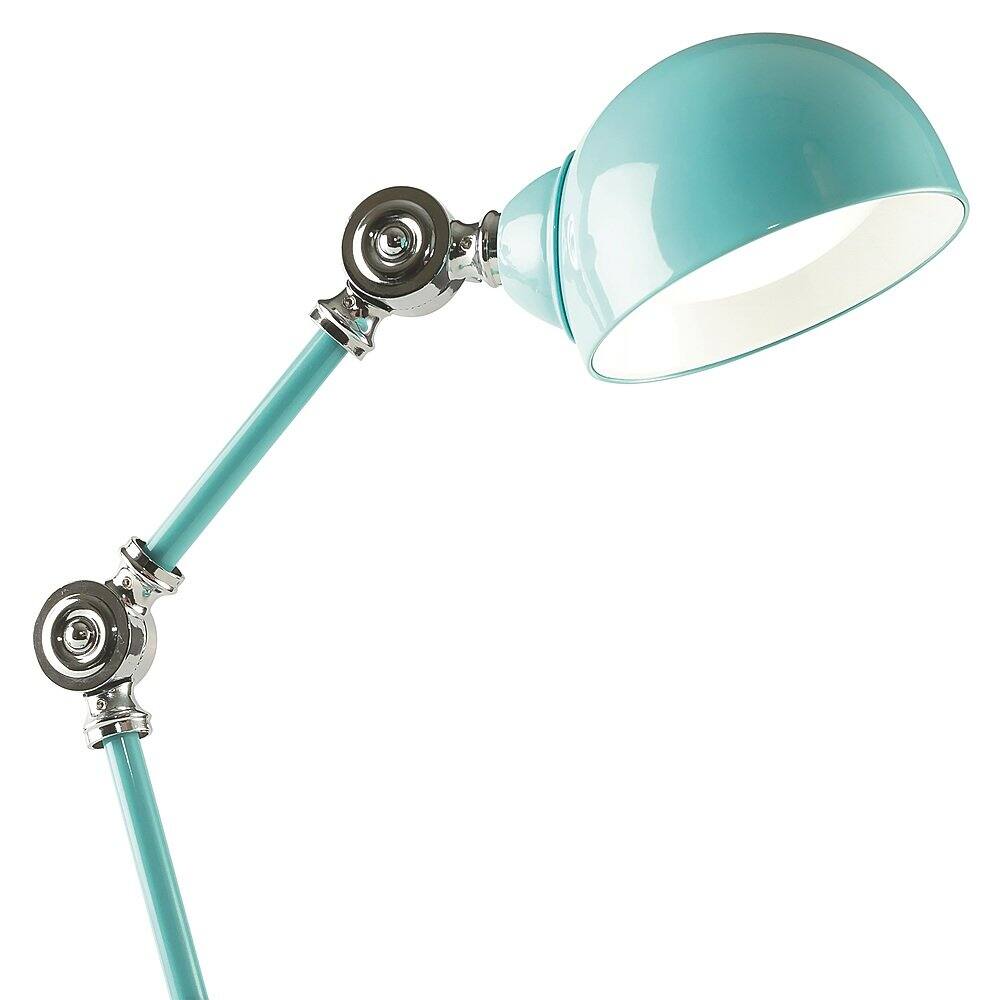 Angle. OttLite - Wellness Series Revive LED Desk Lamp - Blue.