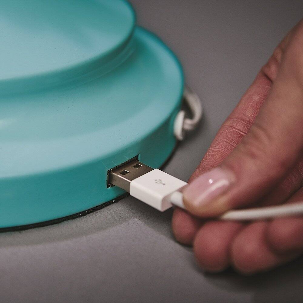 Alt View 11. OttLite - Wellness Series Revive LED Desk Lamp - Blue.