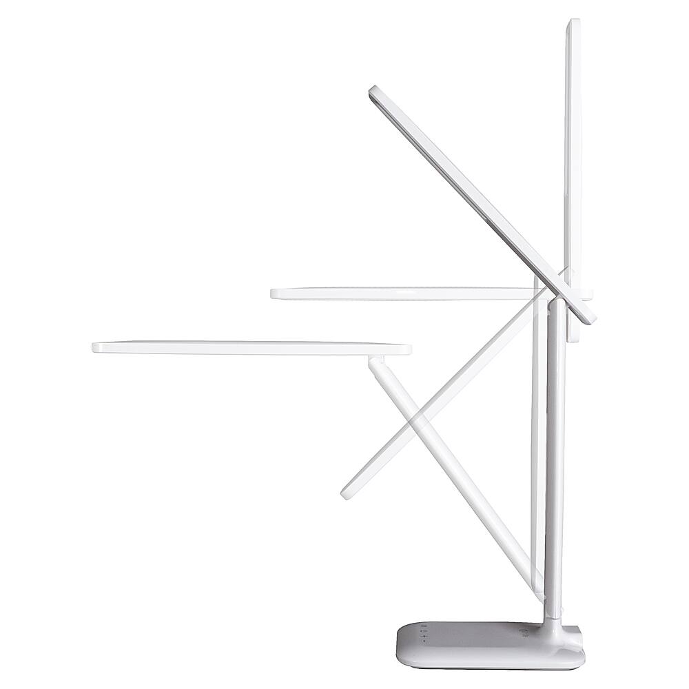 Alt View 11. OttLite - Slimline LED Desk Lamp - White.