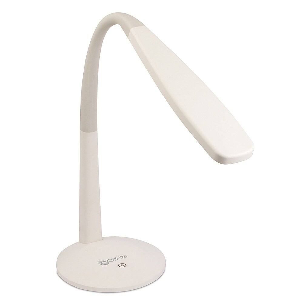 Angle. OttLite - Natural Daylight LED Flex Lamp - White.
