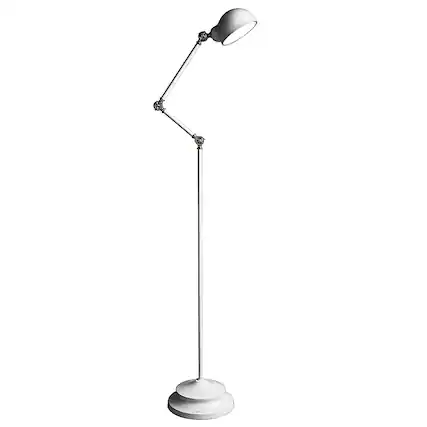 Front. OttLite - Revive LED Floor Lamp - White.