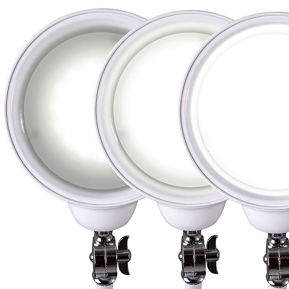 Alt View 13. OttLite - Revive LED Floor Lamp - White.