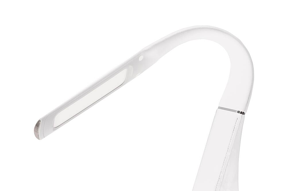 Angle. OttLite - Wellness Series Recharge LED Desk Lamp - White.