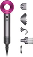 Dyson - Refurbished Supersonic Hair Dryer - Iron/Iron/Fuchsia - Front_Zoom