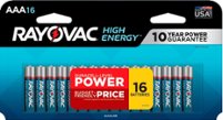 Rayovac High Energy AAA Batteries (16 Pack), Alkaline Triple A Batteries - Front_Zoom