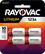Front. Rayovac - Rayovac Photo Lithium Batteries Size 123A 3V, 4 Pack - Silver.