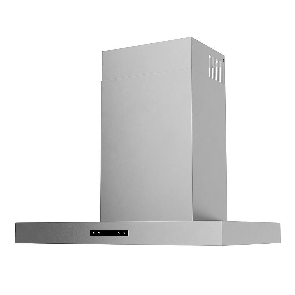Angle. Thor Kitchen - 30 Inch T-Shape Range Hood - Stainless Steel.