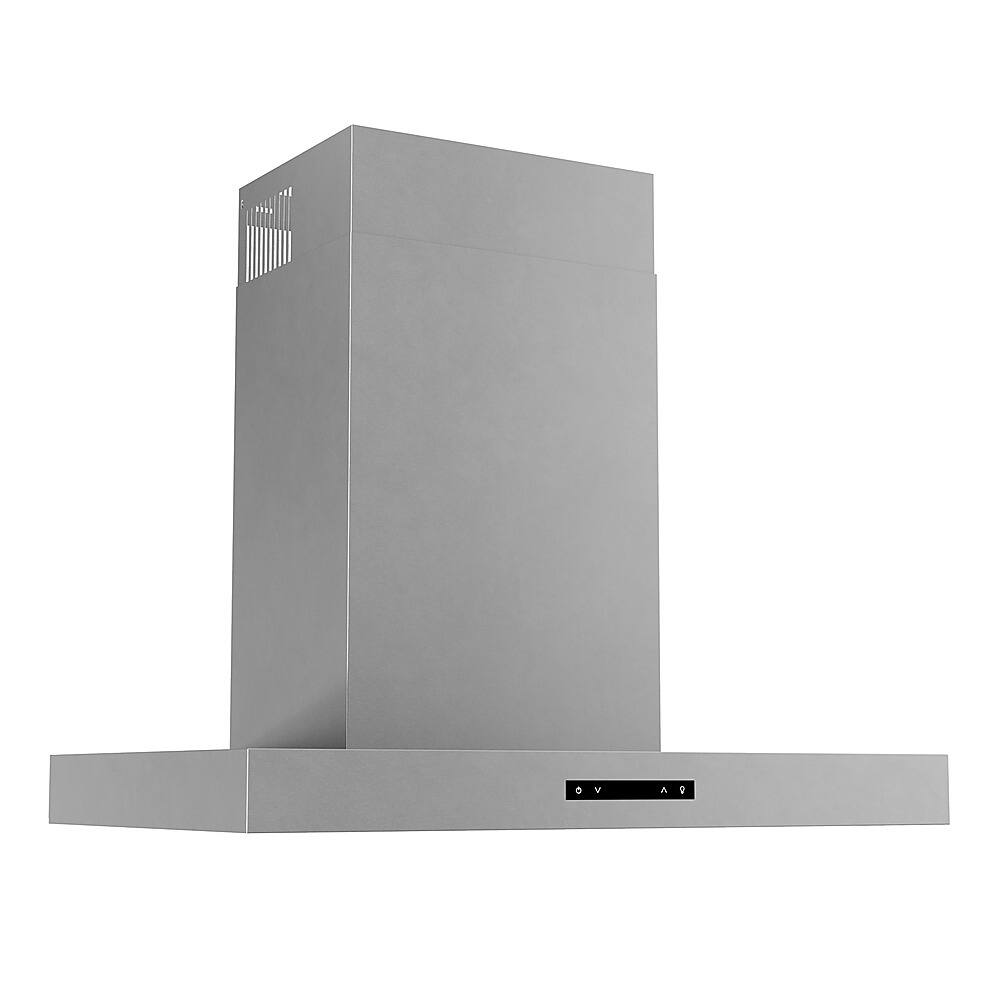 Left. Thor Kitchen - 30 Inch T-Shape Range Hood - Stainless Steel.