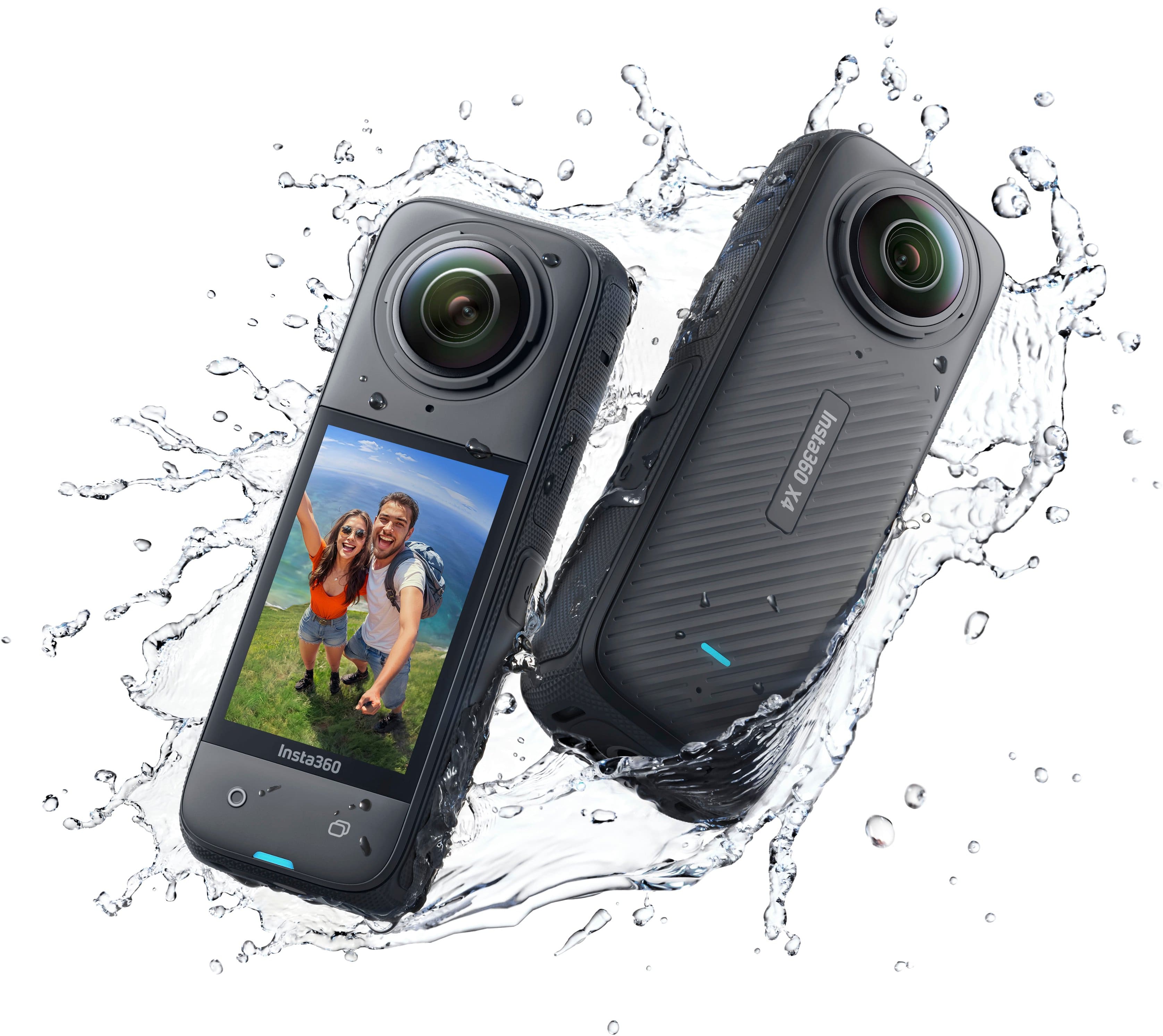 Alt View 15. Insta360 - X4 8K 360 Degree Action Camera - Black.