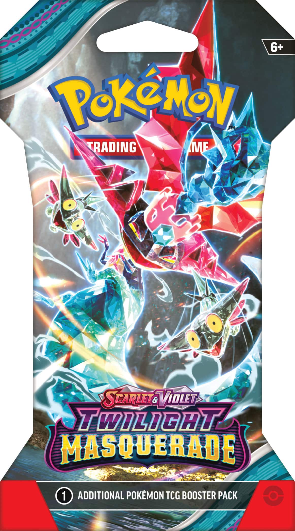 Angle. Pokémon - Trading Card Game: Twilight Masquerade Sleeved Booster - Styles May Vary.