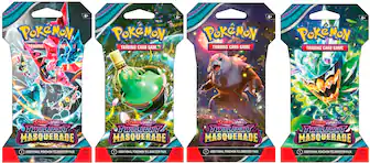 Pokémon - Trading Card Game: Twilight Masquerade Sleeved Booster (One per Order) - Styles May Vary