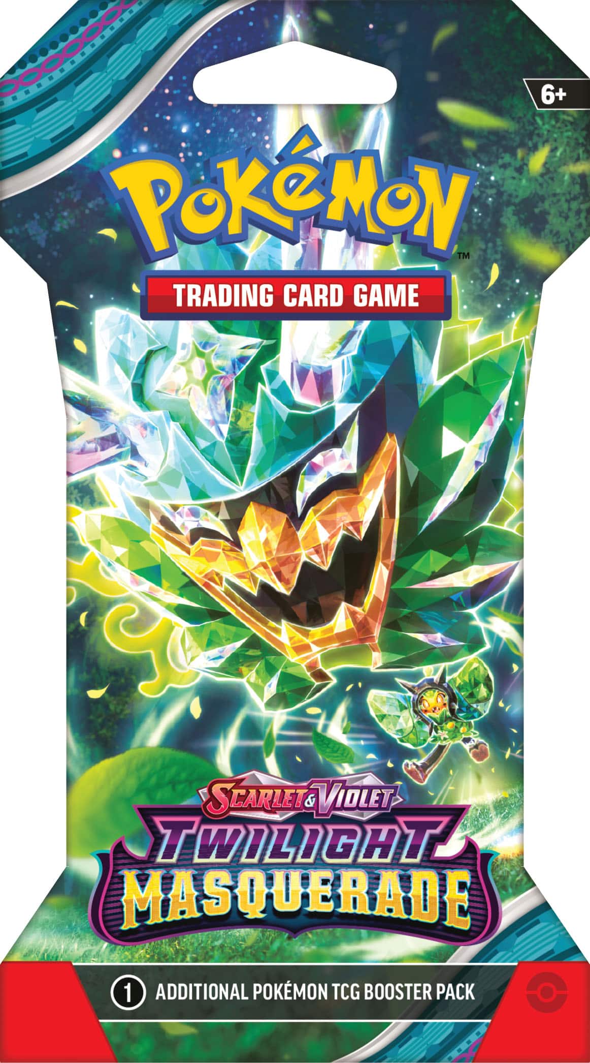 Alt View 12. Pokémon - Trading Card Game: Twilight Masquerade Sleeved Booster - Styles May Vary.