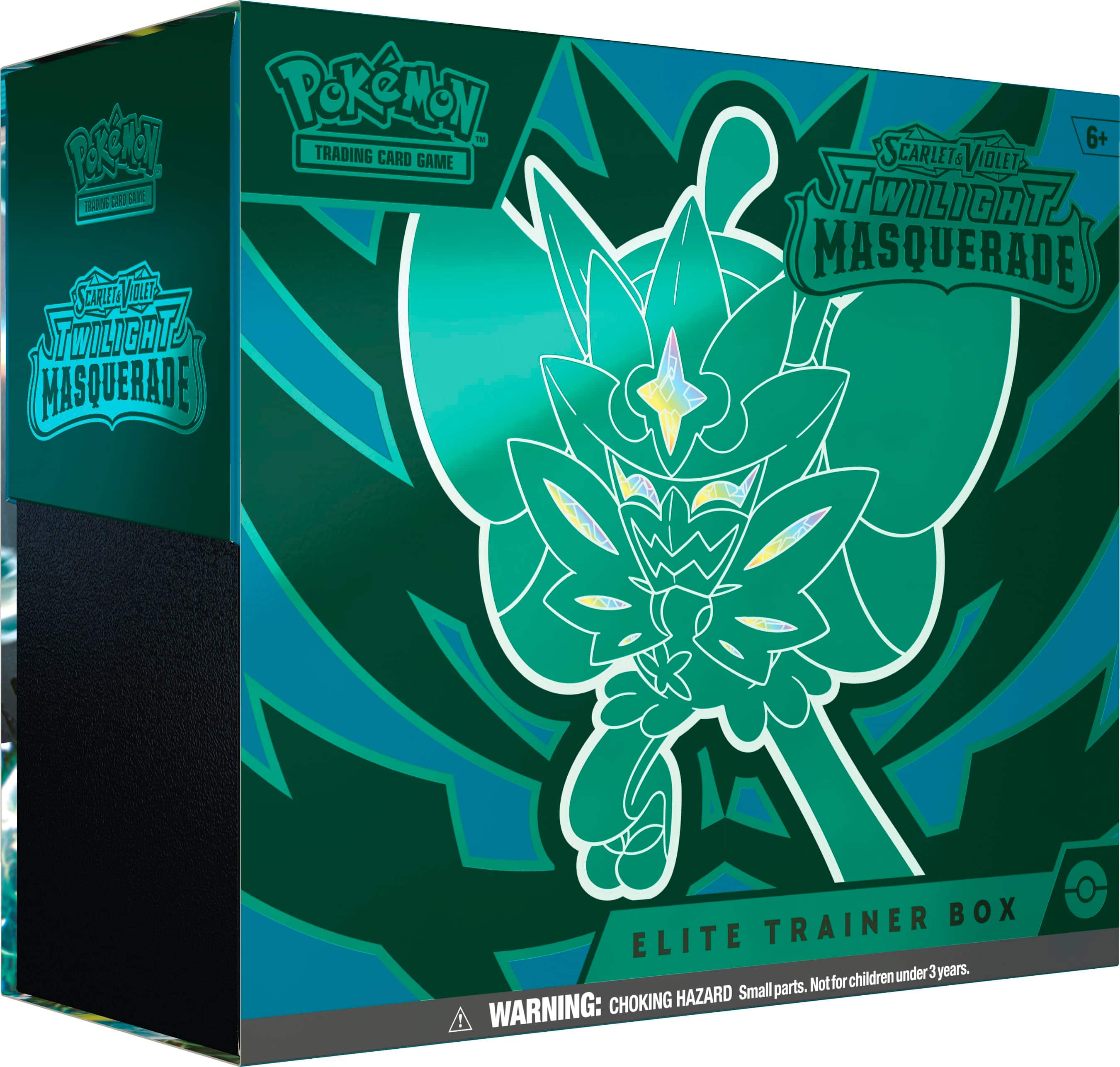 Front. Pokémon - Trading Card Game: Twilight Masquerade Elite Trainer Box.