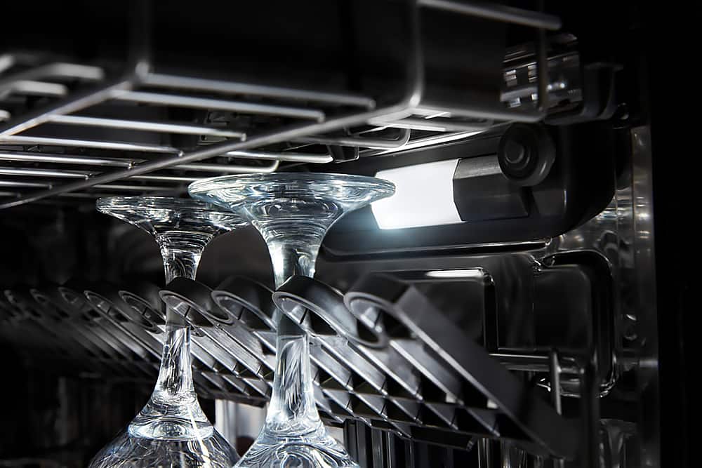 Alt View 17. KitchenAid - Top Control Built-In Dishwasher with FreeFlex Fit Third Level Rack, 39 dBA - Custom Panel Ready.