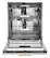 Alt View 1. KitchenAid - Top Control Built-In Dishwasher with FreeFlex Fit Third Level Rack, 39 dBA - Custom Panel Ready.